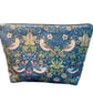 William Morris Large Project Bag - Strawberry Thief Knitting Crochet Bag