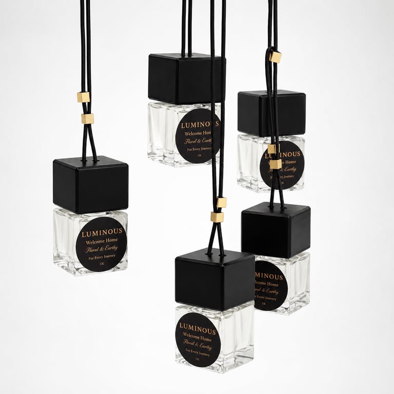 Welcome Home Car Diffuser - Luxury Car Air Freshener - Handmade in UK