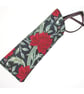 William Morris Red Floral Glasses Case Sleeve Soft Hammersmith - Image 5