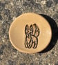 Stoneware ring dish with fox design - Image 3
