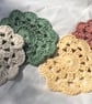 Set of 4 Crochet Coasters "June's Doilies" - Image 1