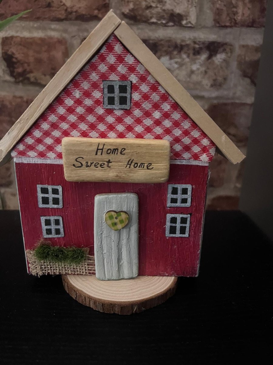 Handmade wooden cottage 