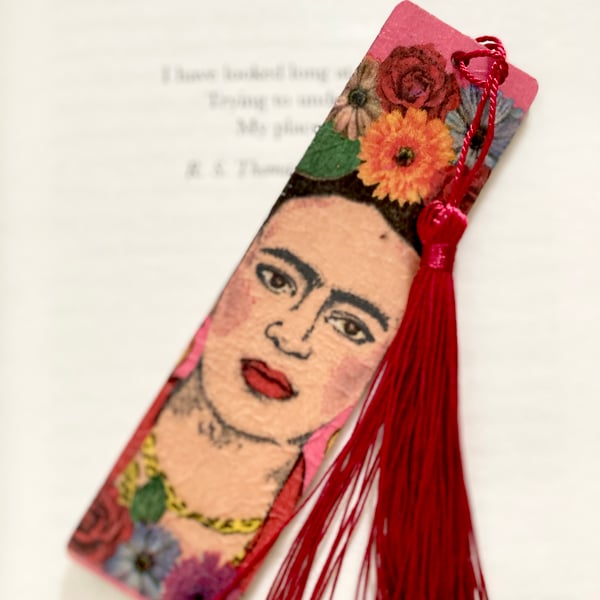 Frida Khalo Bookmark Reader Book Lover Gift Art Lover Gift