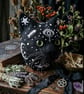 Larger than life felt cat head wall mount 'Brackenveil'