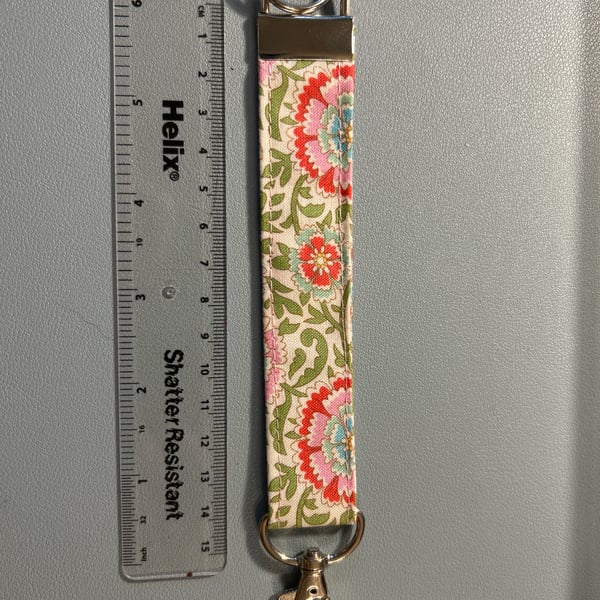 Key fob in Tilda fabric 
