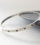 Silver Heart Personalised Bangle - Image 1