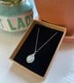 Aquamarine Drop Necklace - Image 7