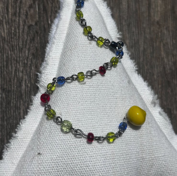 organic linen Christmas tree decoration - Folksy