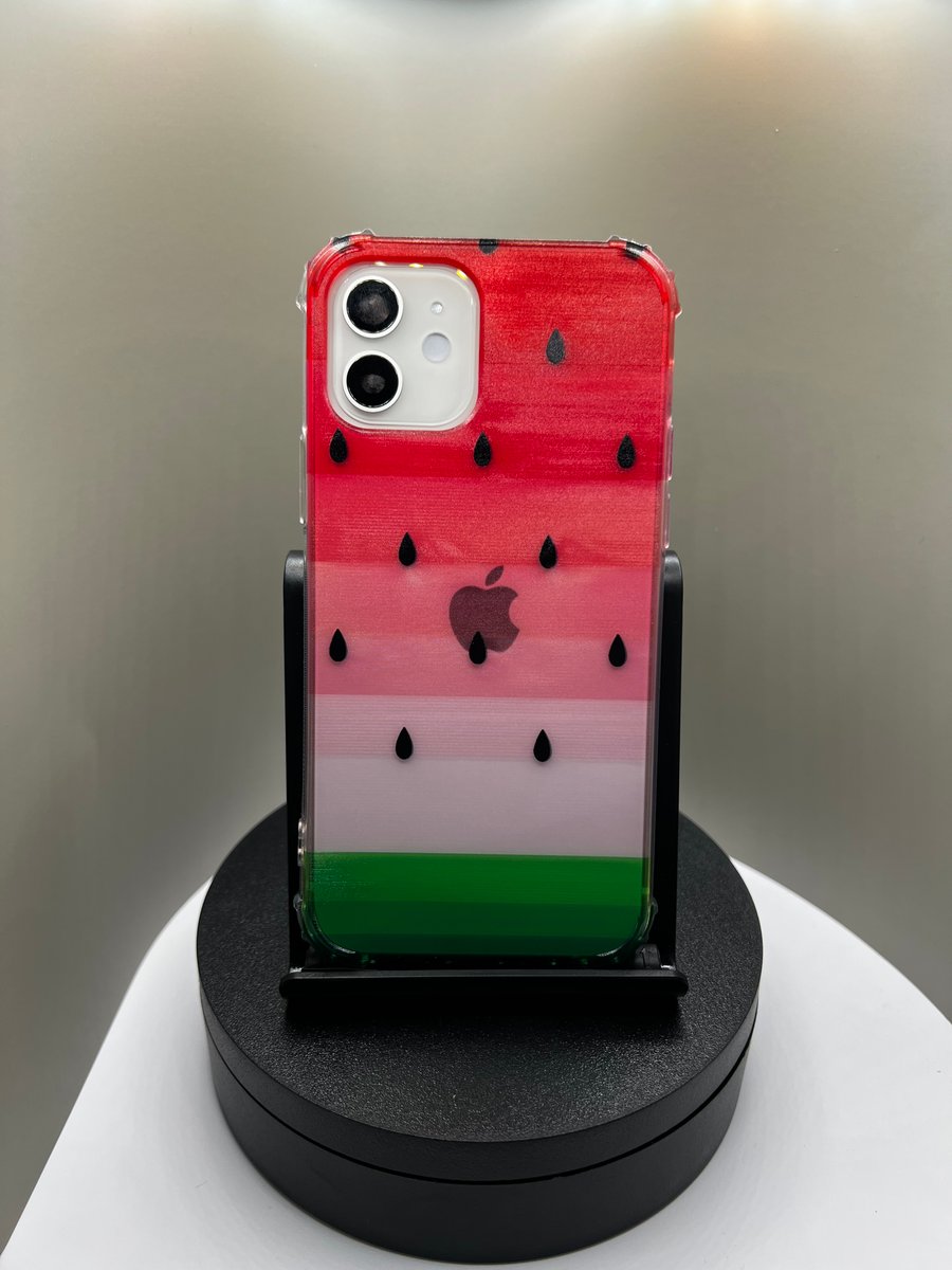 Clear Watermelon Phone case for Iphone XR 11 12 13 14 15 Pro Max Mini