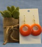 Round Hoop Earrings