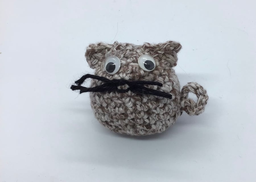 Mini Amigurumi Crochet Cat