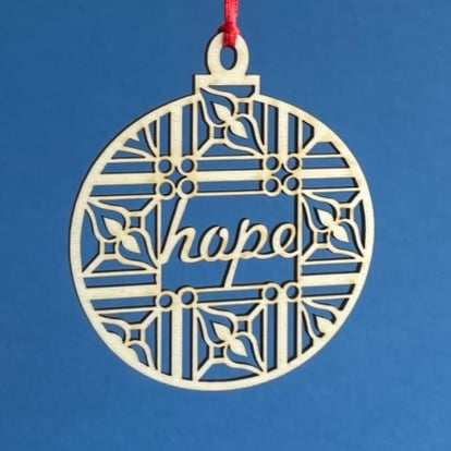 'Hope' bauble (small)