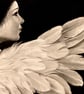 Jophiel Angel Giclée Print - Image 2