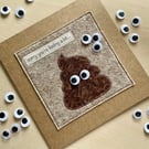 Sorry you're feeling a bit... appliqué get well card