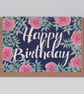 Happy Birthday Card - Roses - Image 1