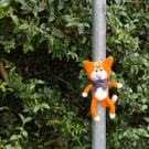 Handmade Felt Wool Cat Magnet