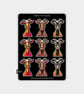 Funny Vinyl Sticker Sheet For Adults - Grumpy Goat