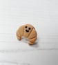 Happy Croissant mini pin - Image 2