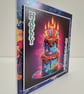 Neon Effect Birthday Card - Birthday Cake - Image 4