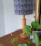Art Nouveau Classic Cylindrical Drum Lampshade.
