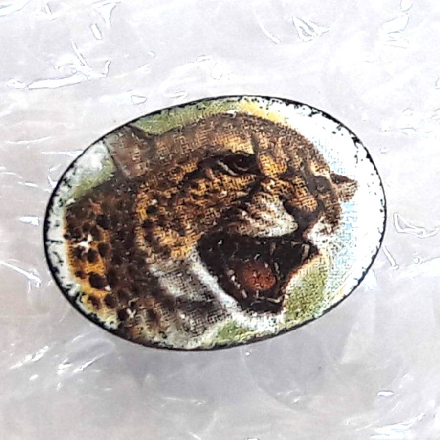 Leopard brooch