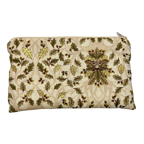Green Man Notions Pouch Pencil Case