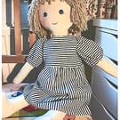 Rag Doll Sewing Pattern