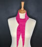 Pointy Scarf - Ruby & Candyfloss