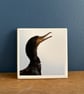 Cormorant Ceramic Coaster