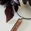 Autumn tree pendant