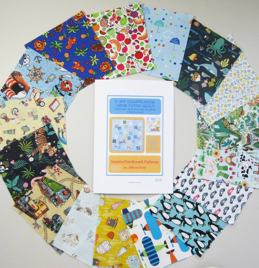 Patchwork I-Spy Quilt Starter Pack