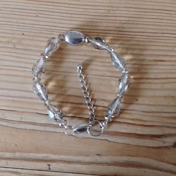 Handmade beaded bracelet.