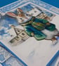 Christmas Card, Large, 3d, Granddaughter, Grandson, Son, Daughter - Image 2