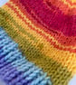 rainbow hat and booties - Image 6