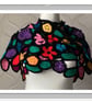 Crocheted shawl, stained glass wrap - Image 6