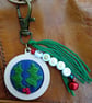 Holly Keyring or Bag Charm - Image 3