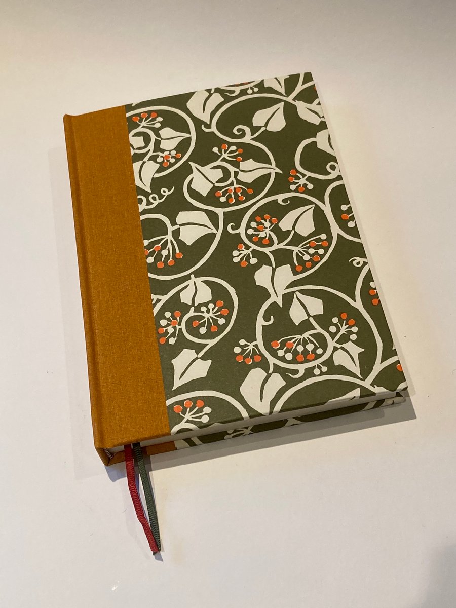 A5 Hand Bound Lined Journal