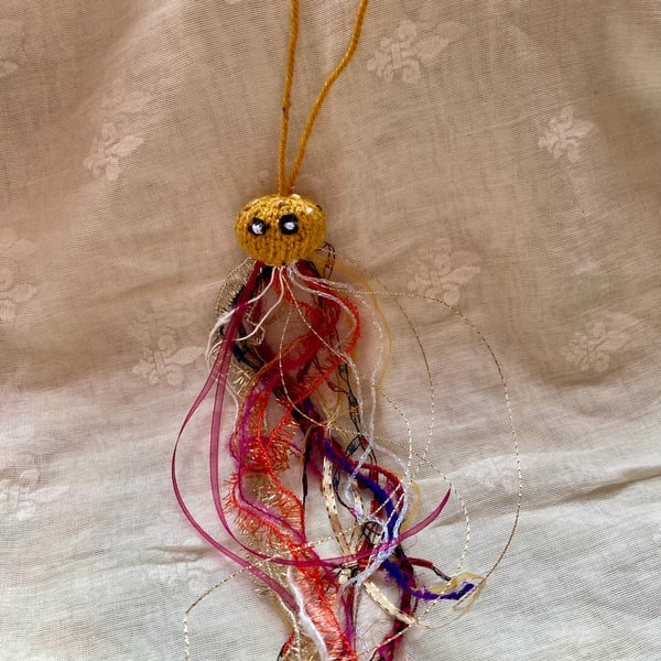 Mustard jellyfish Folksy