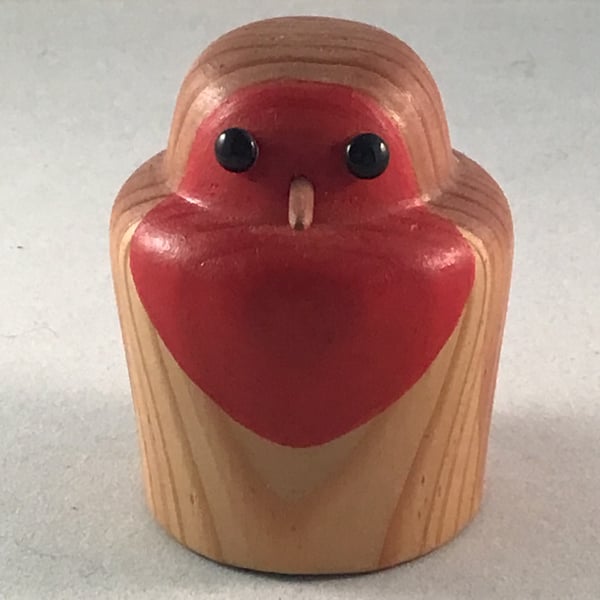 Wood turned Robin.