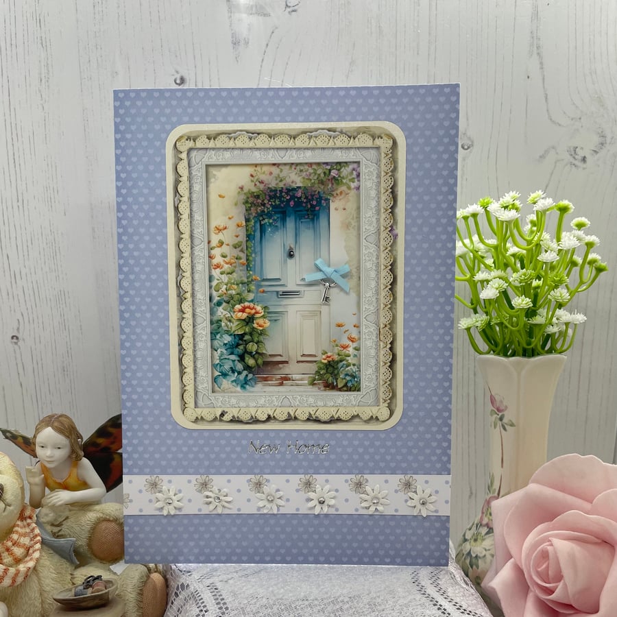 Greeting Card - New Home A5 by Carolee Crafts - C84