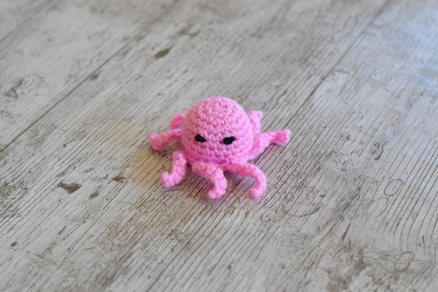Bubblegum Pink Octopus Cats Catnip Cat Toy