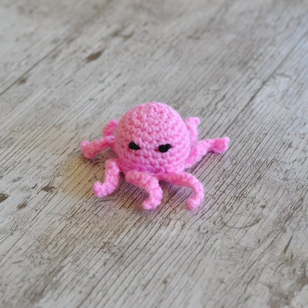 Bubblegum Pink Octopus Cats Catnip Cat Toy