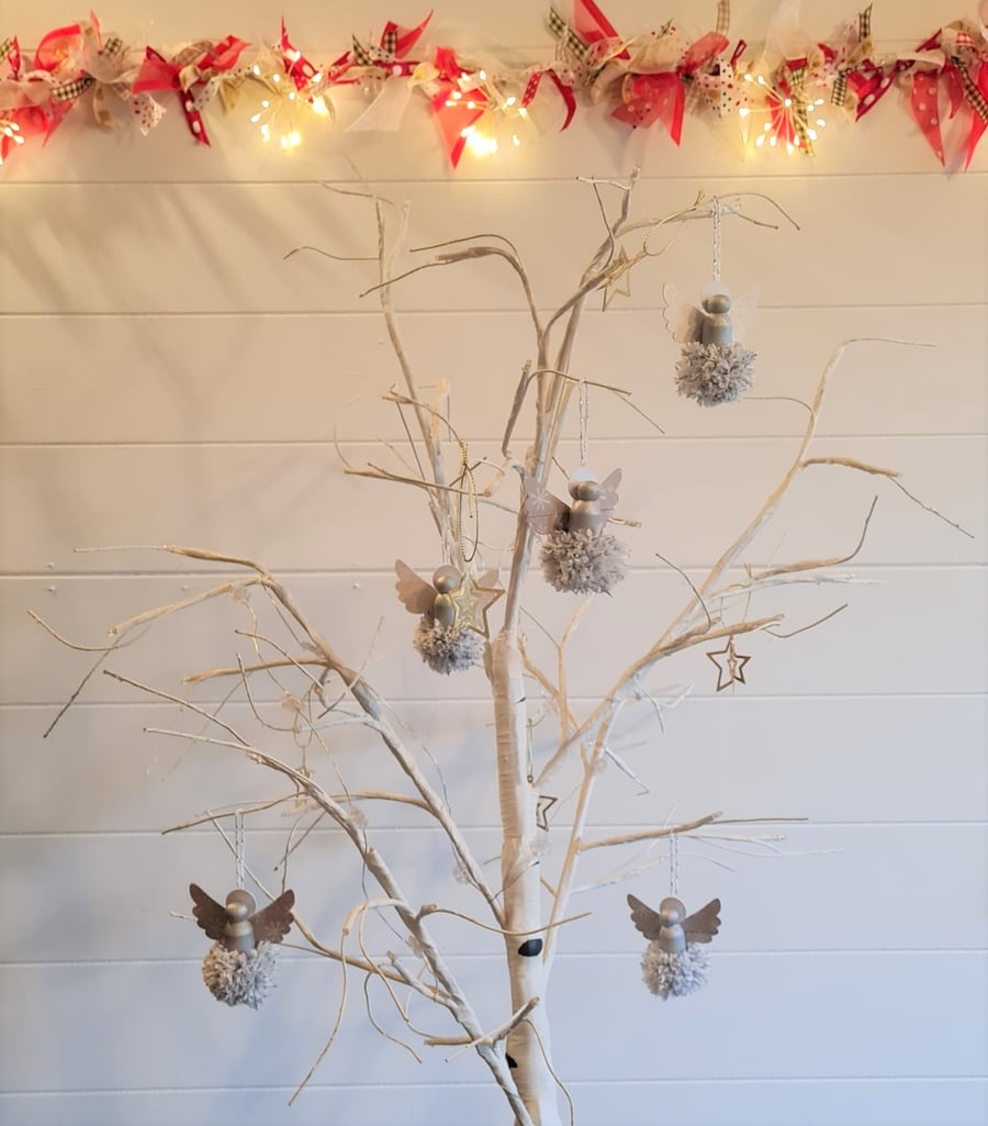 Pom Pom Angels Silver