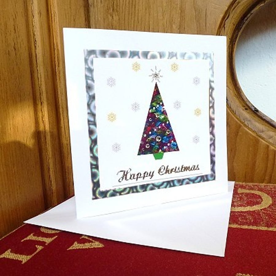 Christmas card - 'Sparkle Tree'