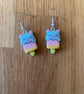 Kitty Cat Kawaii Lollipop Dangly Earrings - Image 4