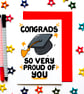 Graduation Card So Proud Of You For Son, Daughter, Grandchild, Niece, Nephew - Image 1