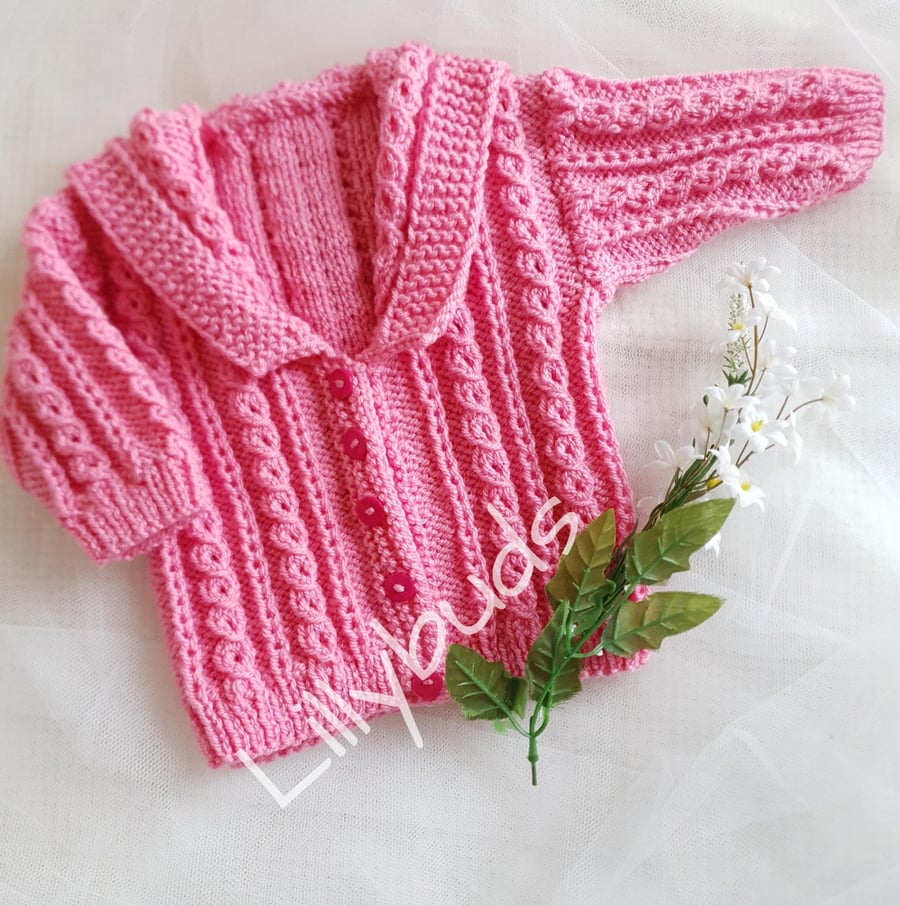 Knitting pattern for Sail Away. Child's jacket,... Folksy
