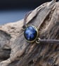 Adjustable Resin Bracelet with Tiny Pressed Flower, Waxed Cotton Cord - Image 5
