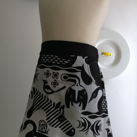 Black and White skirt
