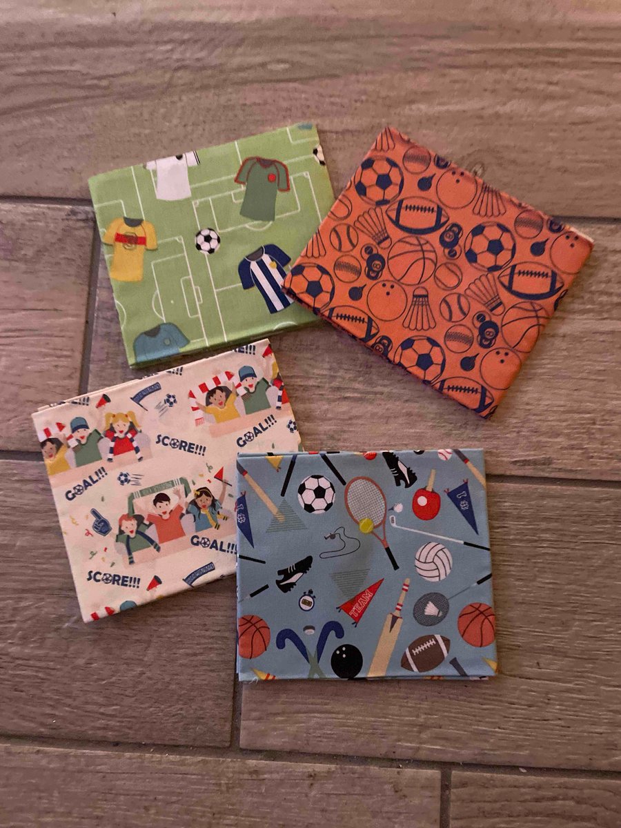 Sports Fat Quarter Bundle Sale